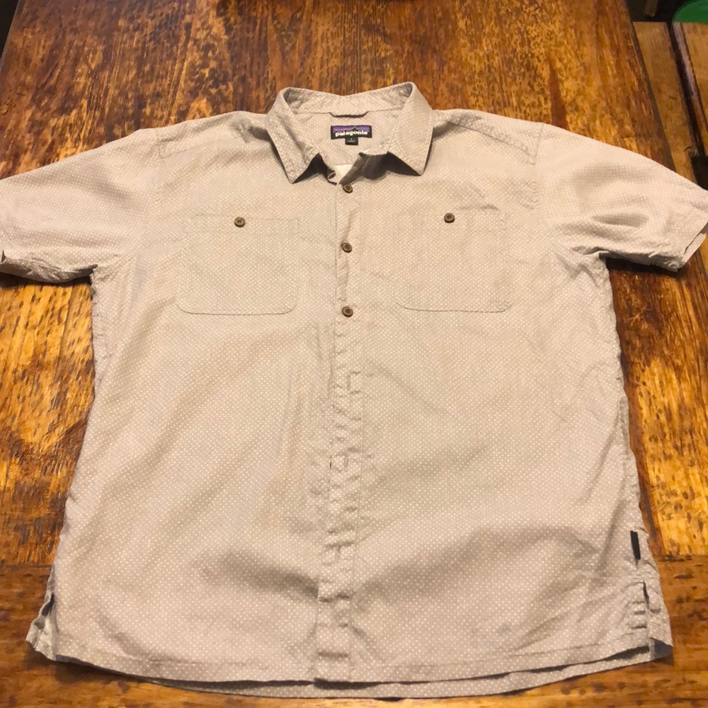 Short sleeve Patagonia Back Step grey